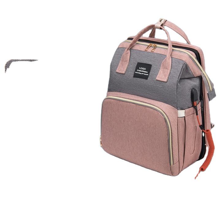 High quality wholesale diaper bag maternal backpack bag diaper bag with changing station