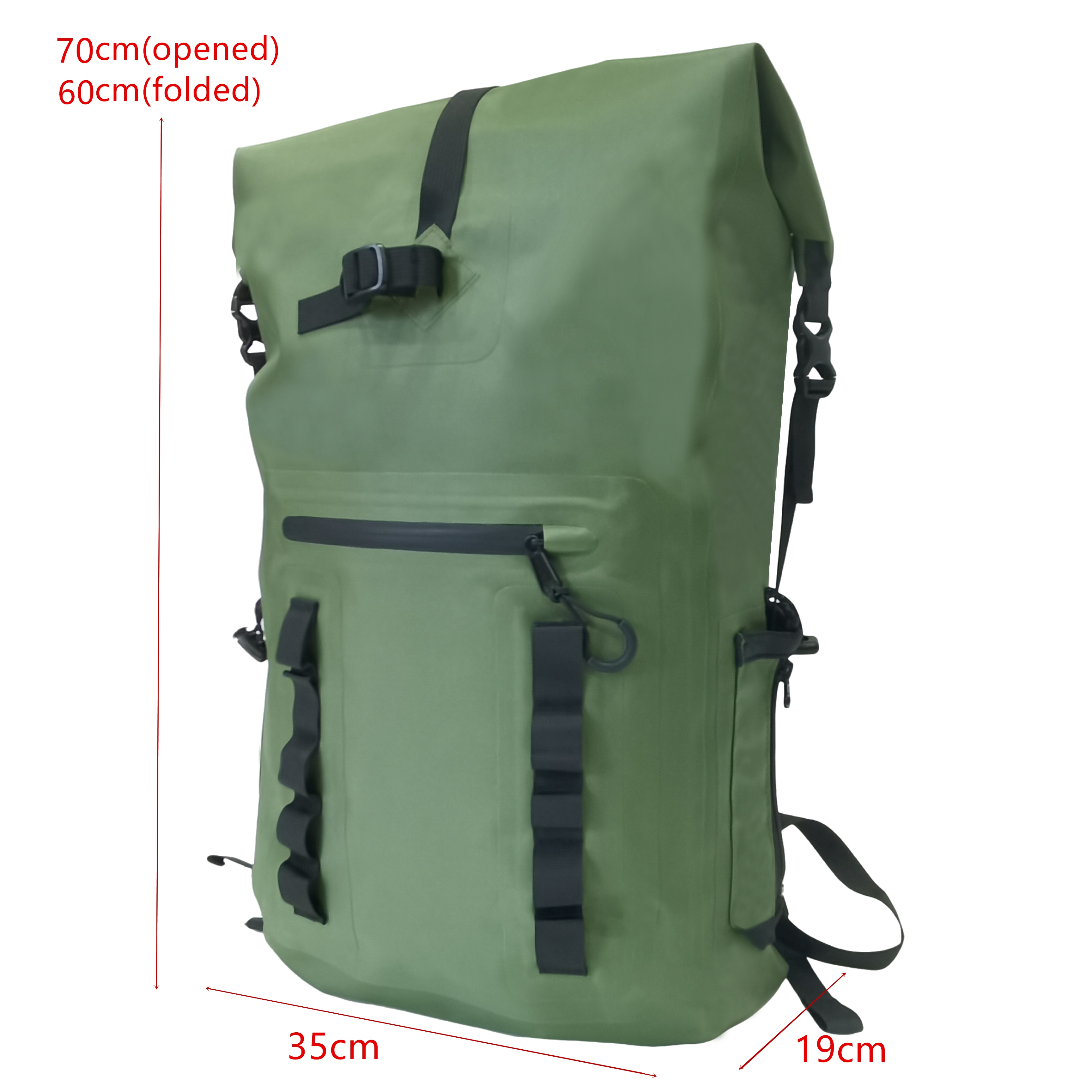 Mountain Land High quality outdoor waterproof rucksack custom waterproof backpack roll top waterproof backpack
